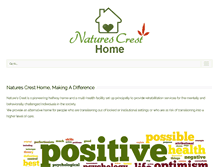 Tablet Screenshot of naturescresthome.com